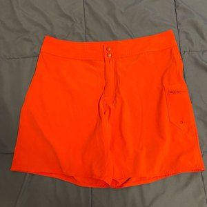 LL Bean Bright Red Shorts
